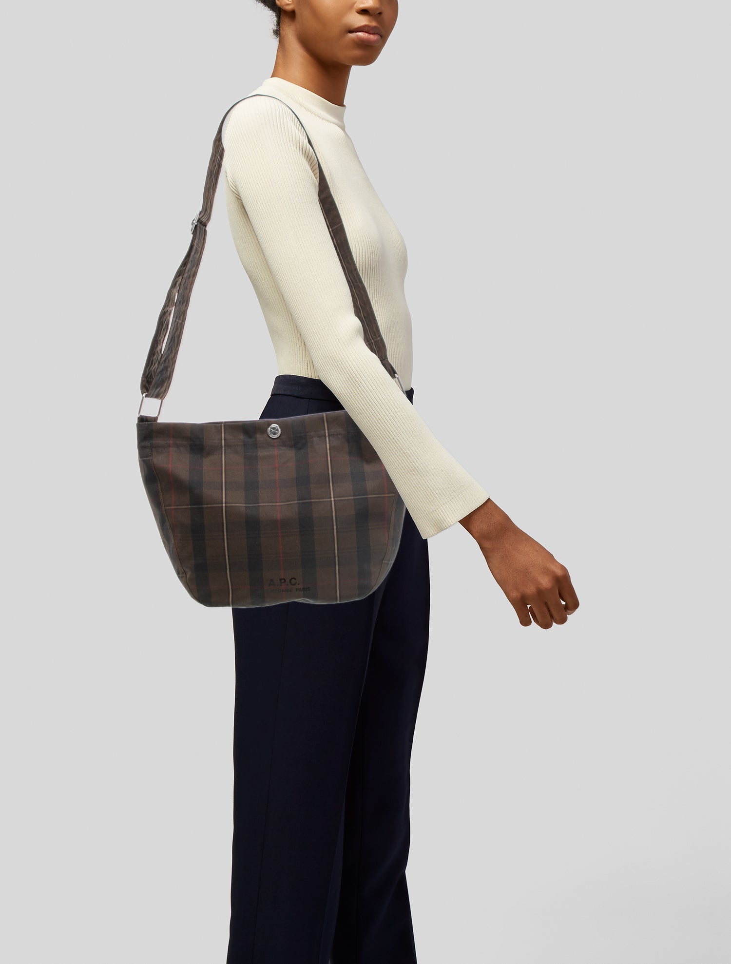 A.P.C. Canvas Messenger Bag