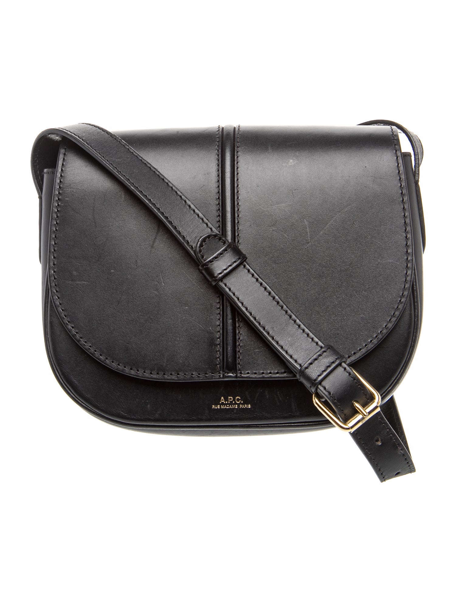 A.P.C. Leather Crossbody Bag