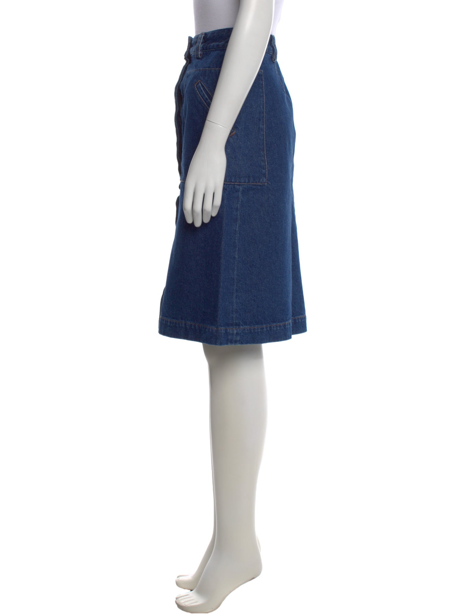 A.P.C. Knee-Length Skirt