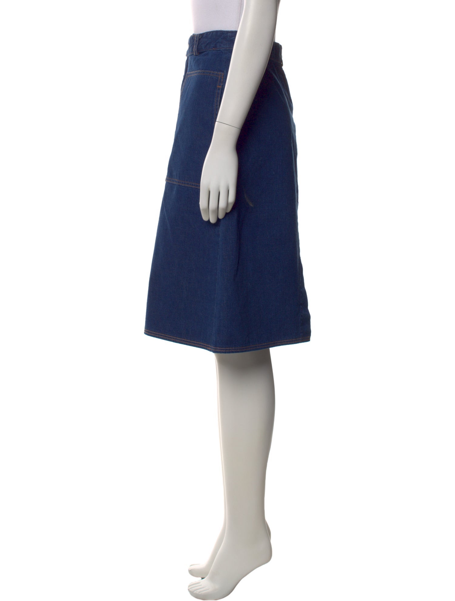 A.P.C. Knee-Length Skirt