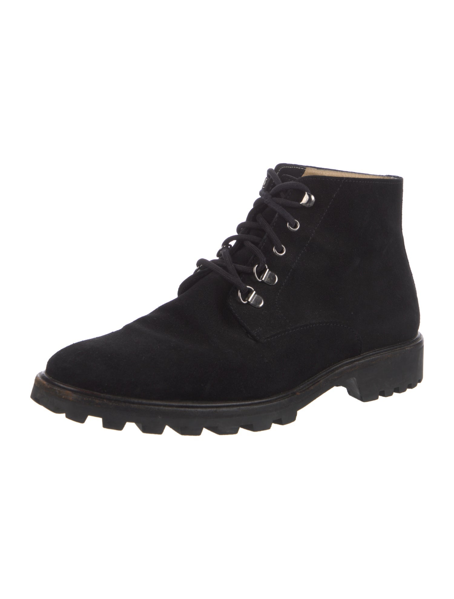 A.P.C. Suede Lace-Up Boots