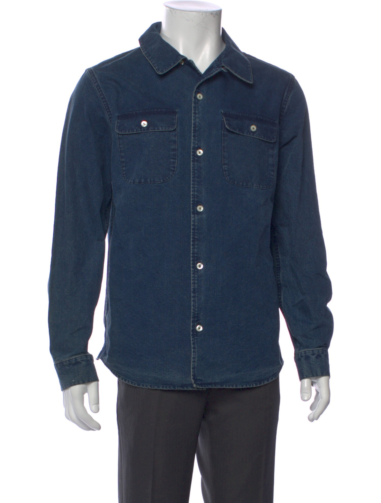 A.P.C. Long Sleeve Denim Shirt