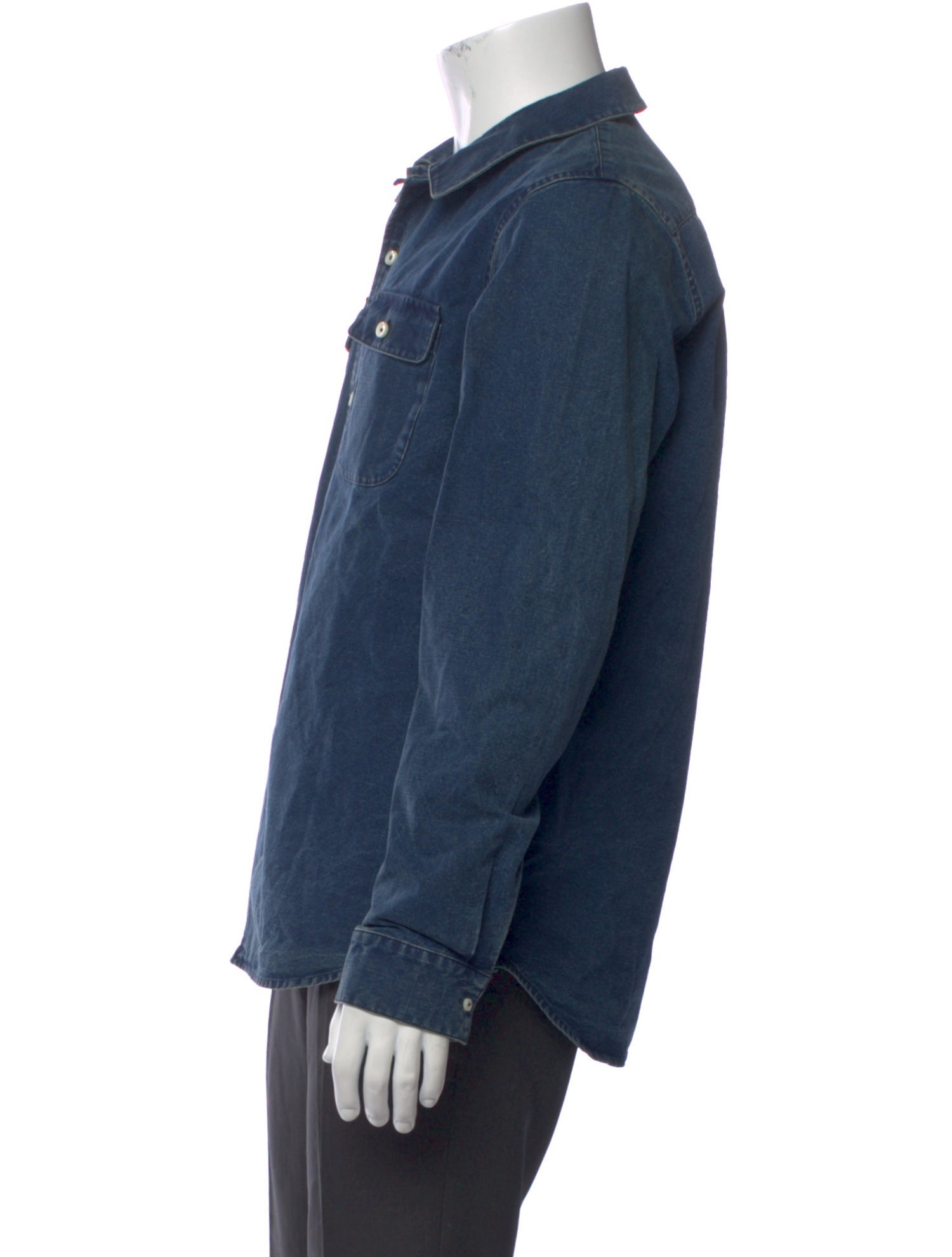 A.P.C. Long Sleeve Denim Shirt