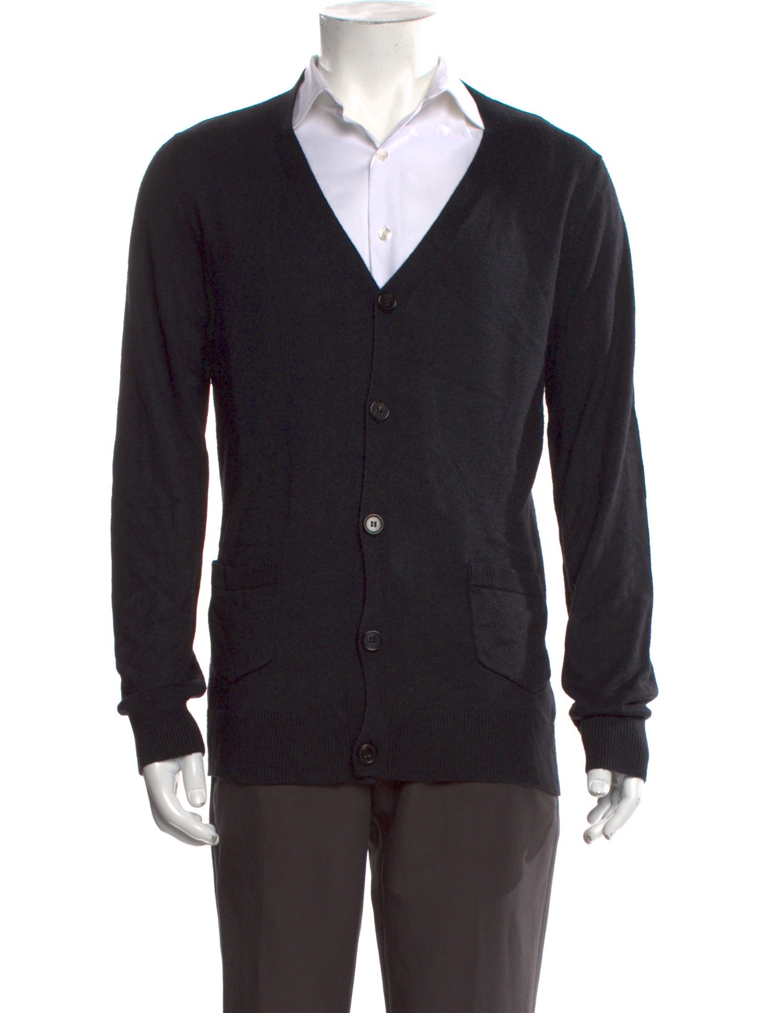 A.P.C. V-Neck Long Sleeve Cardigan