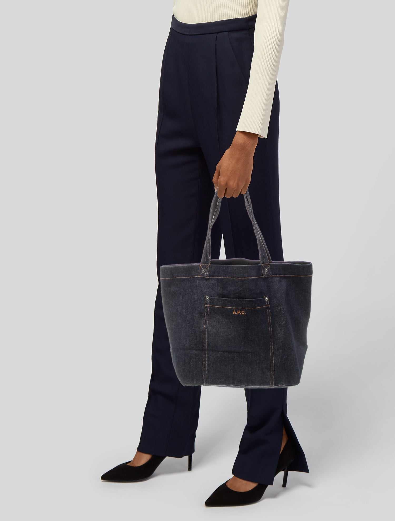 A.P.C. Denim Tote
