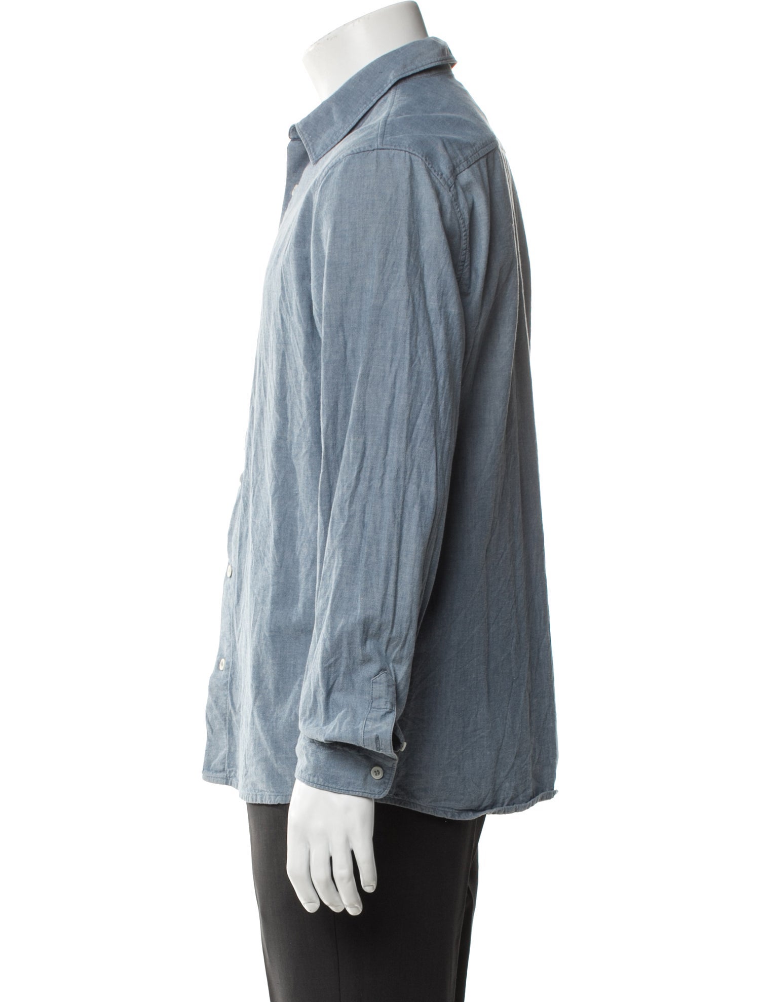 A.P.C. Long Sleeve Denim Shirt