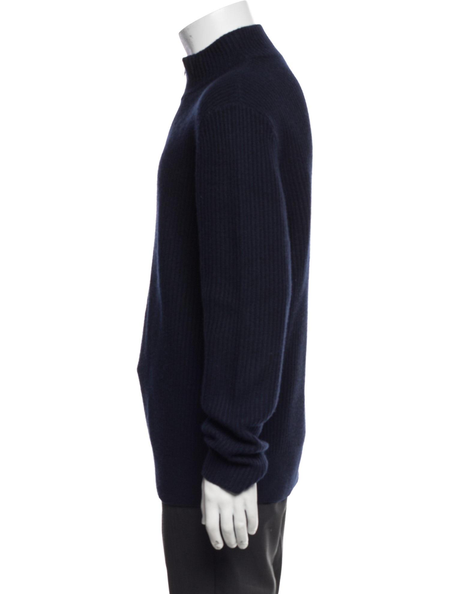 A.P.C. Virgin Wool Mock Neck Pullover