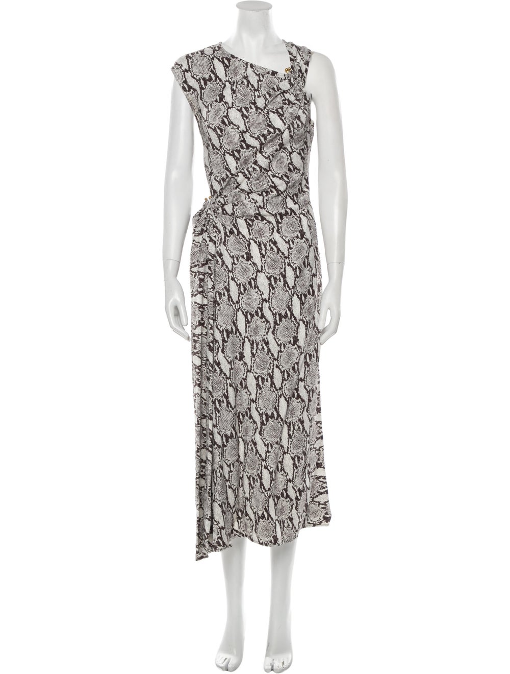 A.l.c. Animal Print Long Dress - image 1