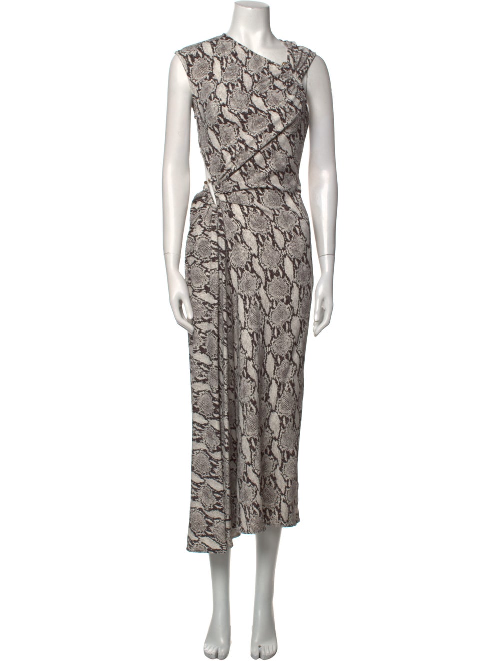 A.l.c. Animal Print Long Dress - image 1