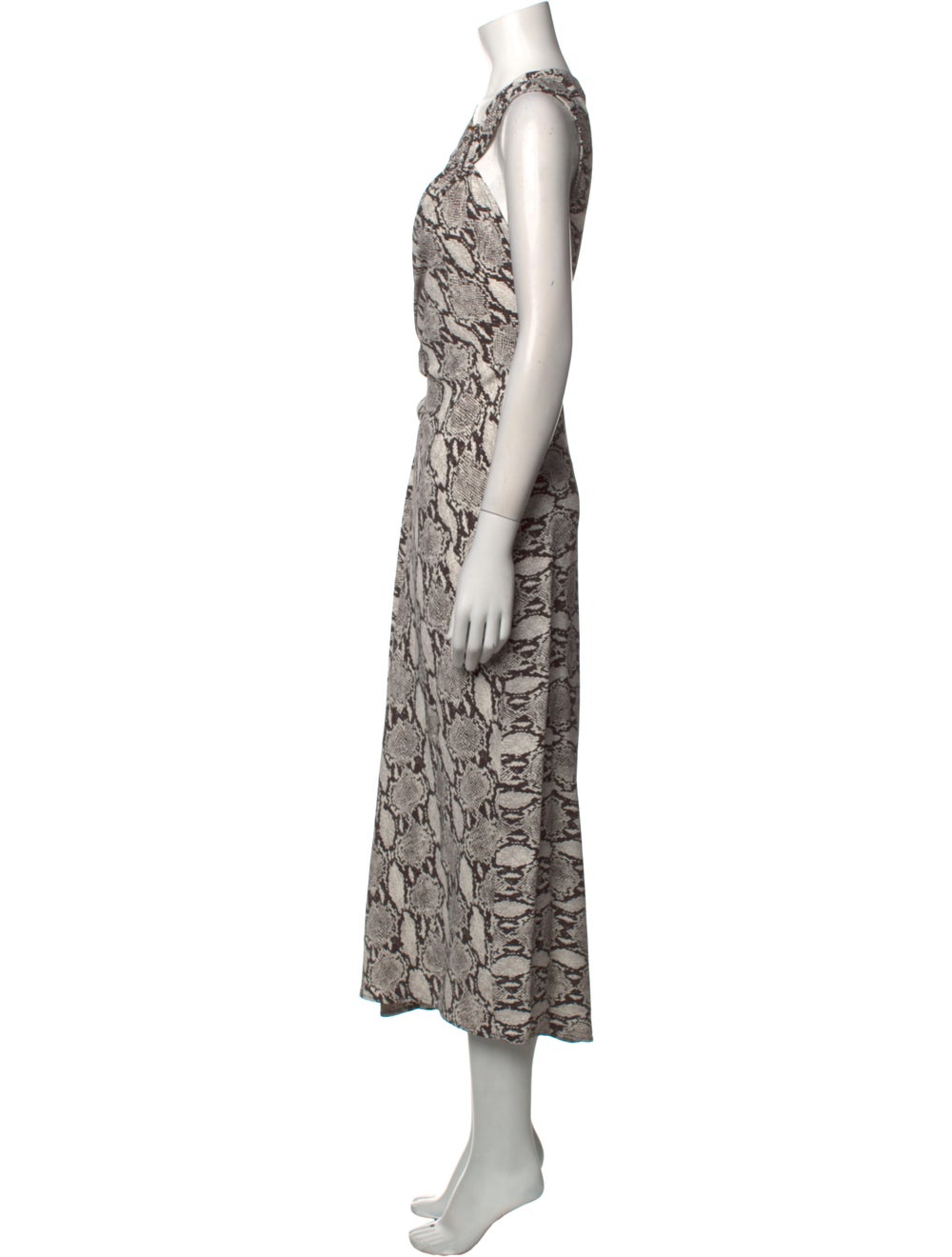 A.l.c. Animal Print Long Dress - image 2