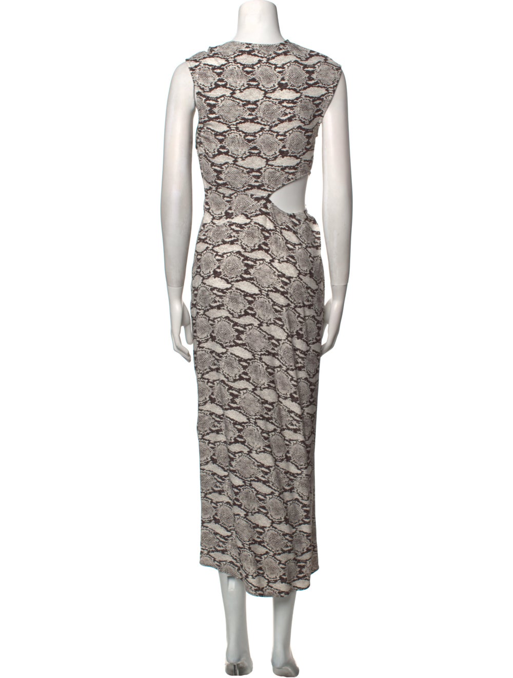A.l.c. Animal Print Long Dress - image 3