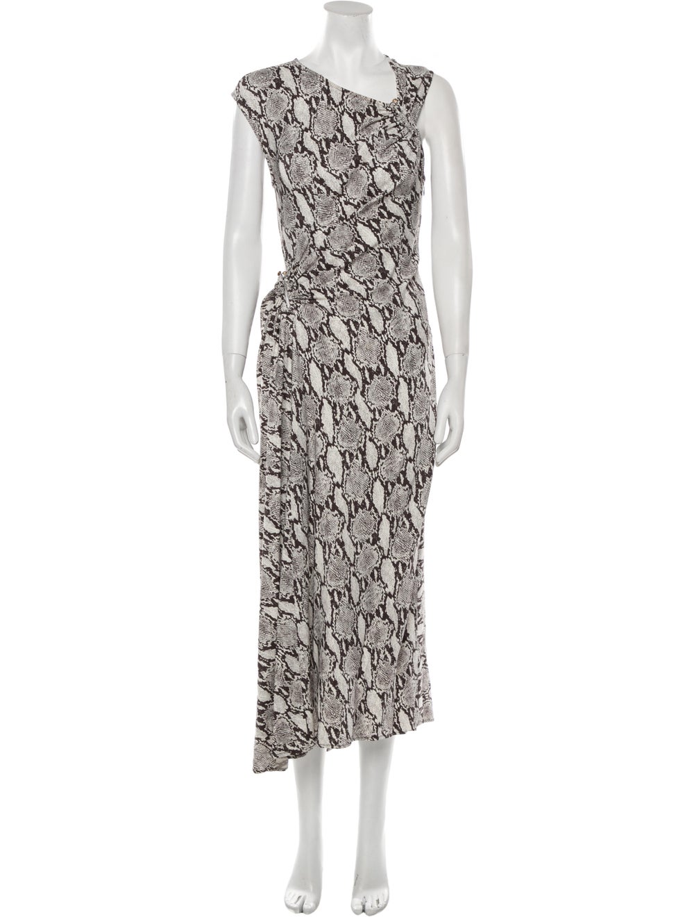 A.l.c. Animal Print Long Dress - image 1