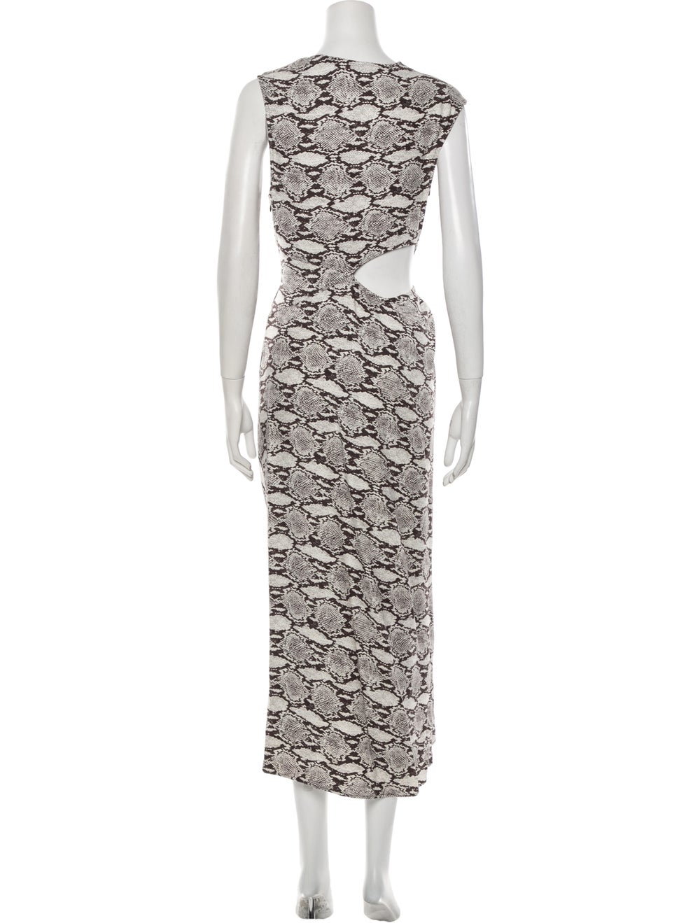 A.l.c. Animal Print Long Dress - image 3