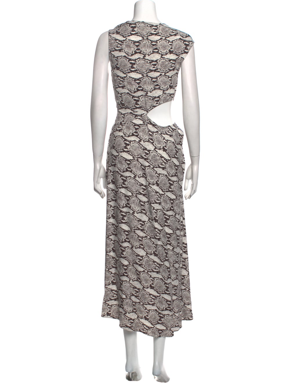 A.l.c. Animal Print Long Dress - image 3