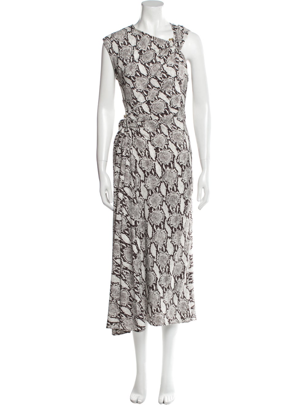 A.l.c. Animal Print Long Dress - image 1