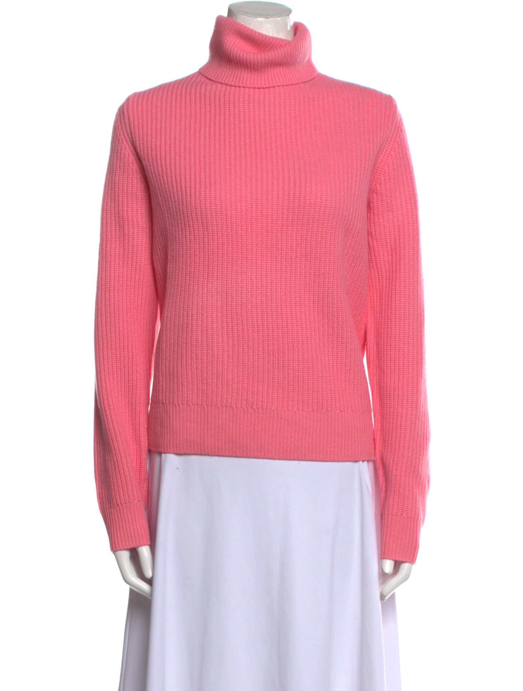 A.L.C. Lambswool Turtleneck Sweater w/ Tags Pink Knitwear, Clothing