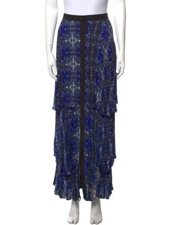 A.L.C. Printed Long Skirt