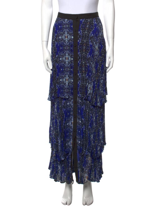 A.L.C. Printed Long Skirt