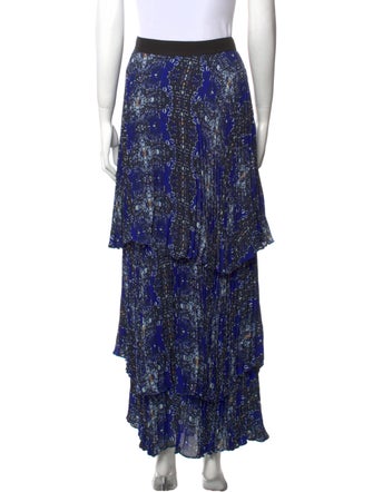 A.L.C. Printed Long Skirt