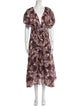 A.L.C. Printed Long Dress