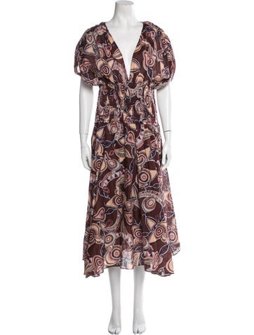 A.l.c. Dresses Printed Long Dress US 8 | M