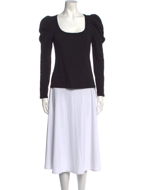 A.L.C. Scoop Neck Long Sleeve Top