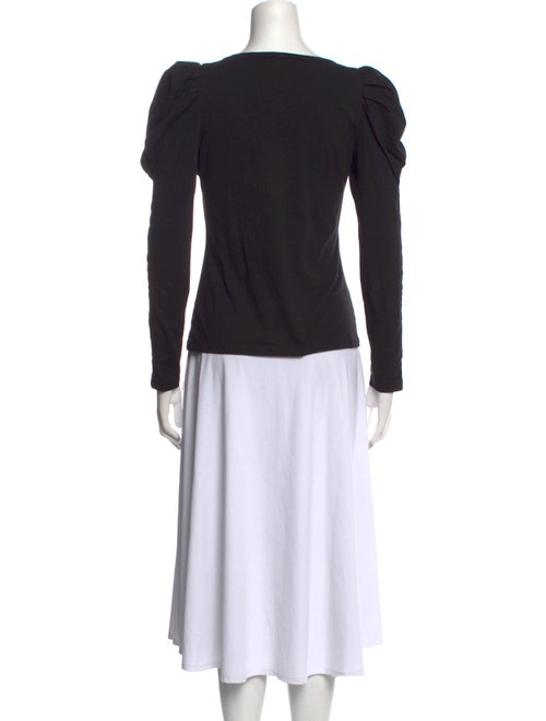 A.L.C. Scoop Neck Long Sleeve Top