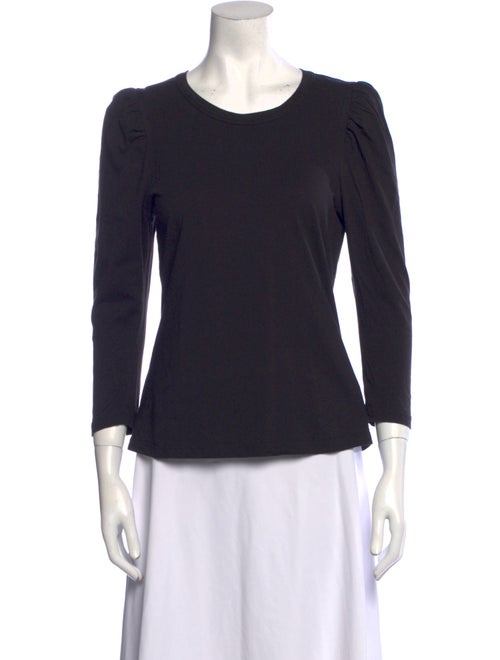 A.L.C. Scoop Neck Three-Quarter Sleeve Top