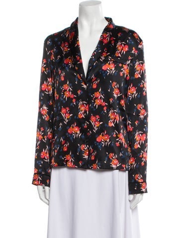A.l.c. Tops Silk Floral Print Blouse US 2 | XS