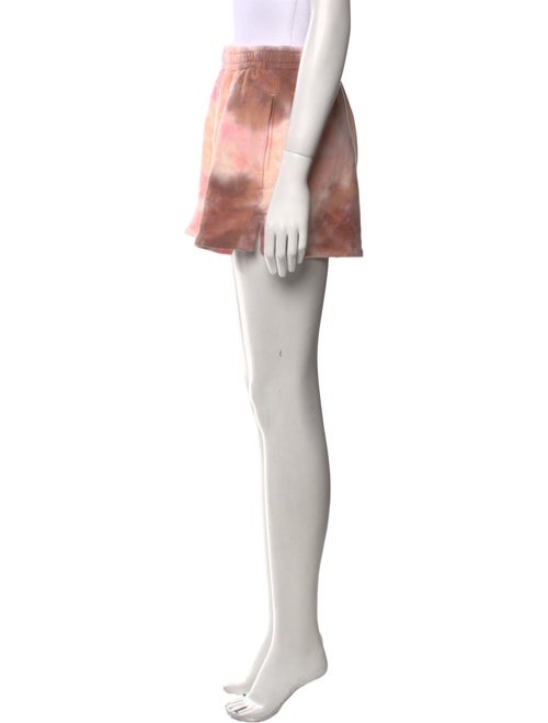 A.L.C. Tie-Dye Print Mini Shorts