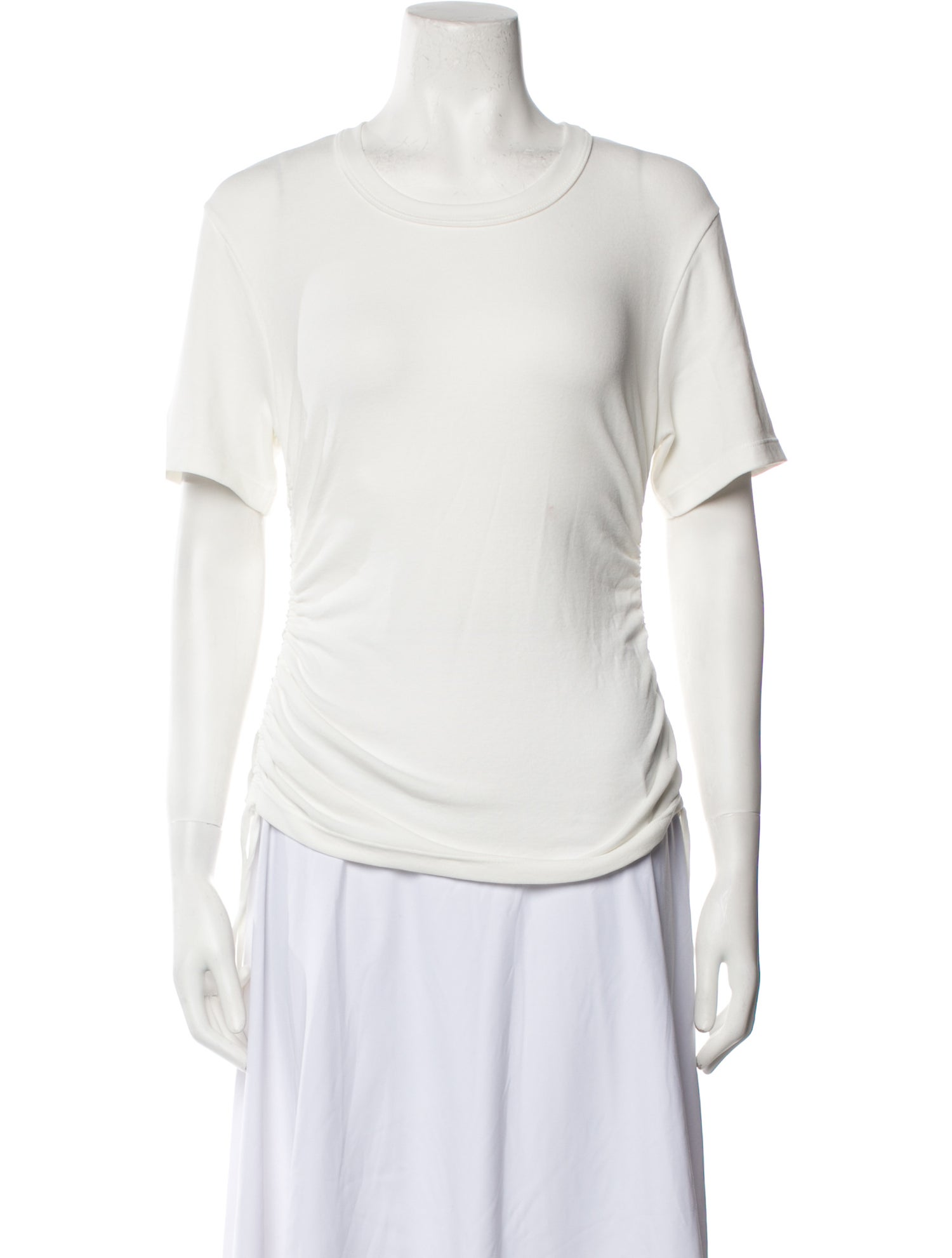 A.L.C. Scoop Neck Short Sleeve T-Shirt