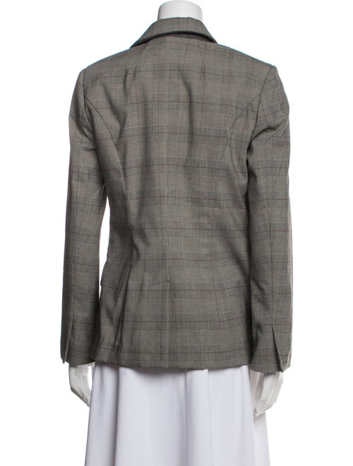 A.L.C. Plaid Print Blazer
