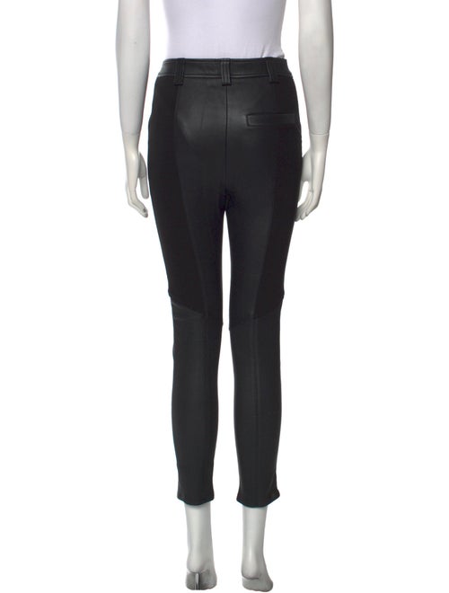 A.L.C. Lamb Leather Skinny Leg Pants