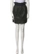 A.L.C. Lamb Leather Mini Skirt