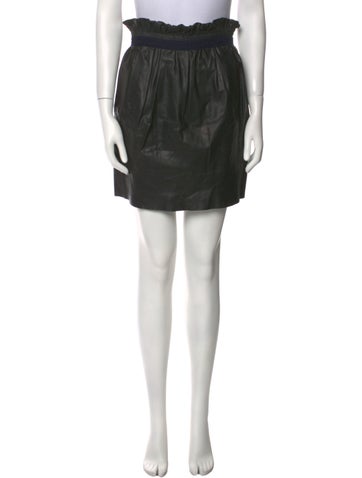 A.l.c. Skirts Lamb Leather Mini Skirt US 4 | S