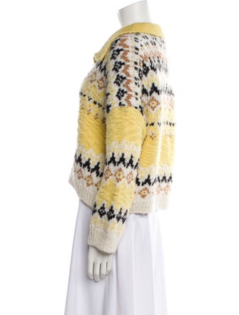 A.L.C. Merino Wool Striped Sweater