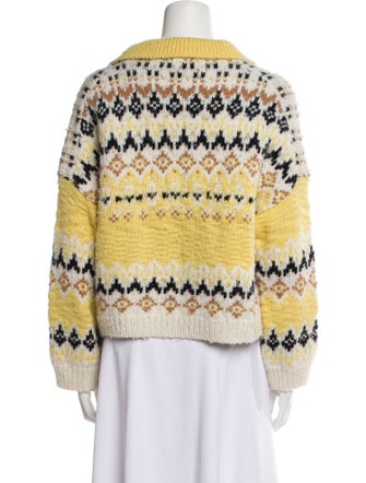 A.L.C. Merino Wool Striped Sweater