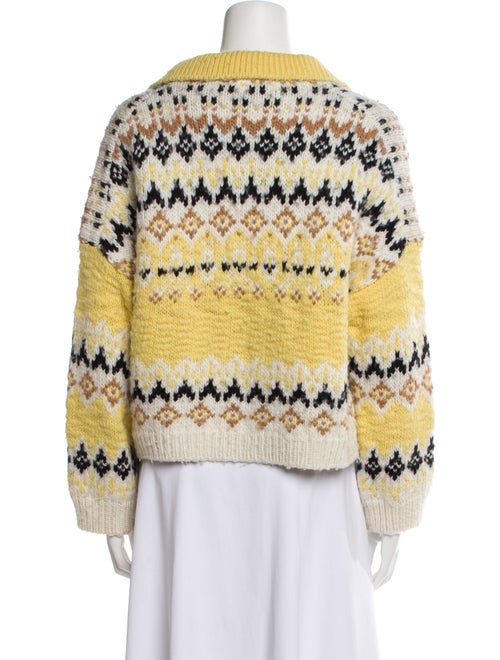 A.L.C. Merino Wool Striped Sweater