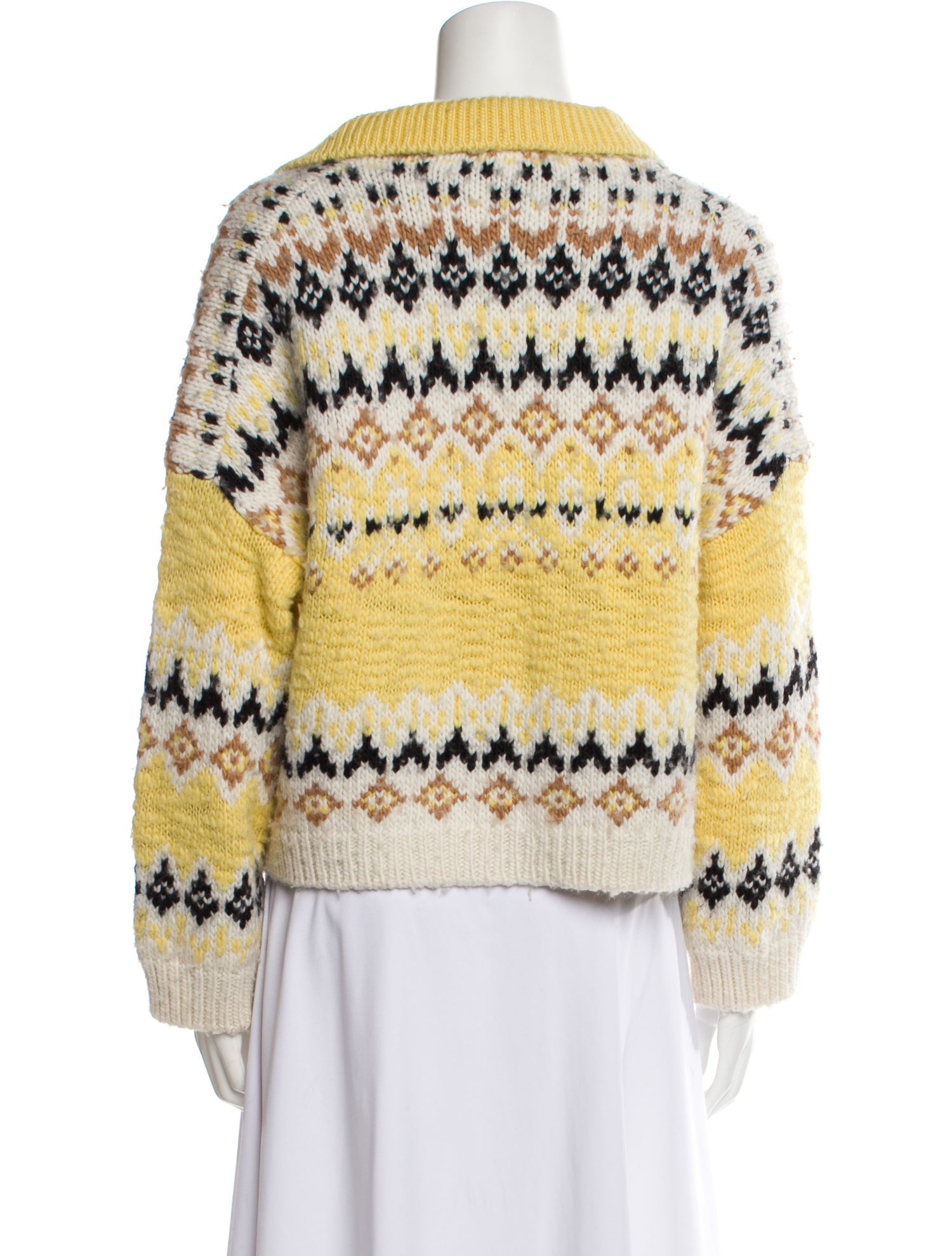 A.L.C. Merino Wool Striped Sweater