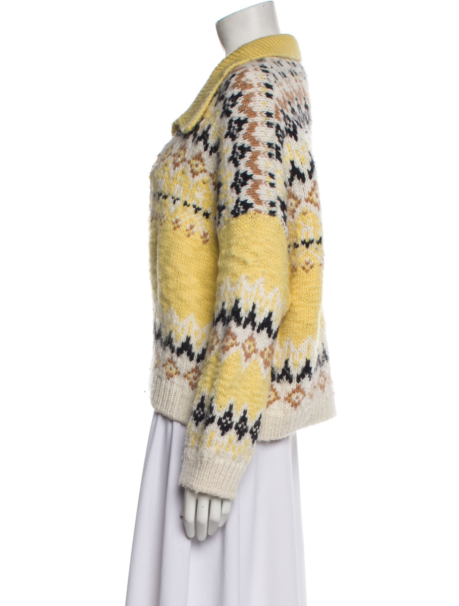 A.L.C. Merino Wool Striped Sweater