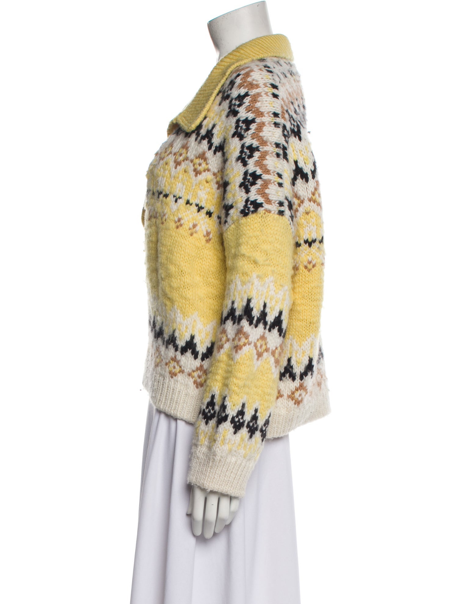 A.L.C. Merino Wool Striped Sweater