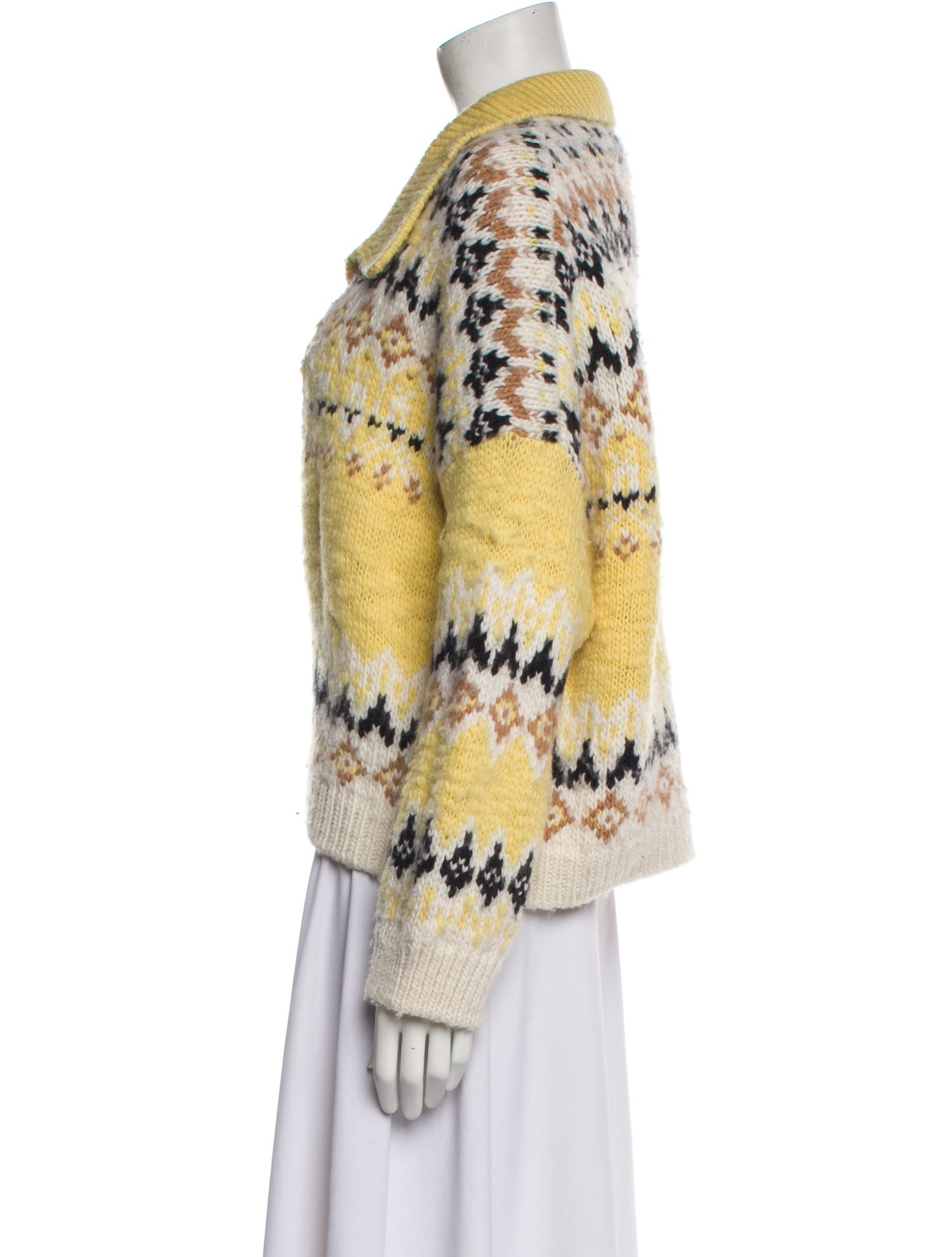 A.L.C. Merino Wool Striped Sweater