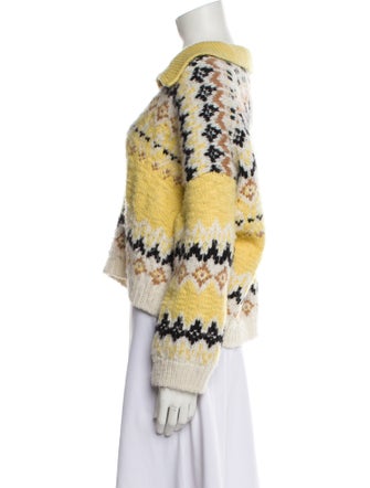 A.L.C. Merino Wool V-Neck Sweater