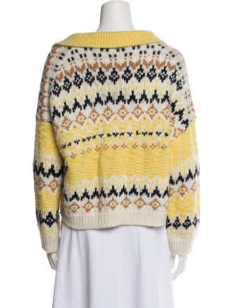 A.L.C. Merino Wool V-Neck Sweater