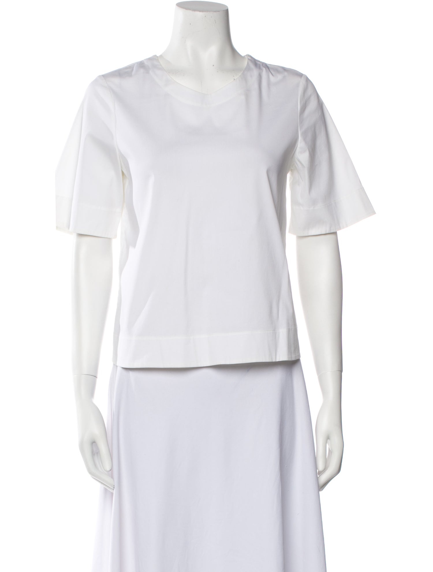 A.L.C. Crew Neck Short Sleeve T-Shirt