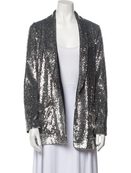A.L.C. Sequin Printed Evening Jacket