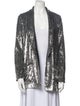 A.L.C. Sequin Printed Evening Jacket
