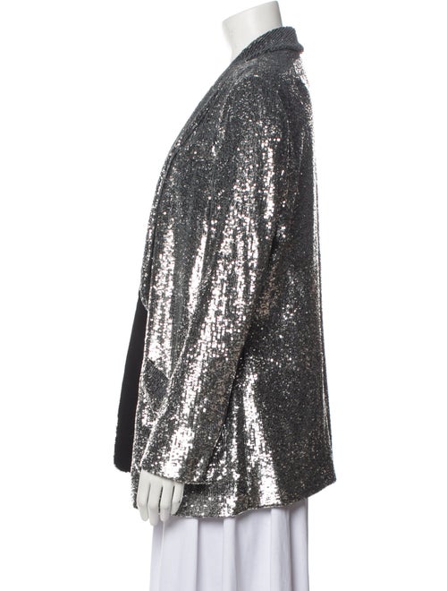 A.L.C. Sequin Printed Evening Jacket