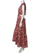A.L.C. Floral Print Long Dress