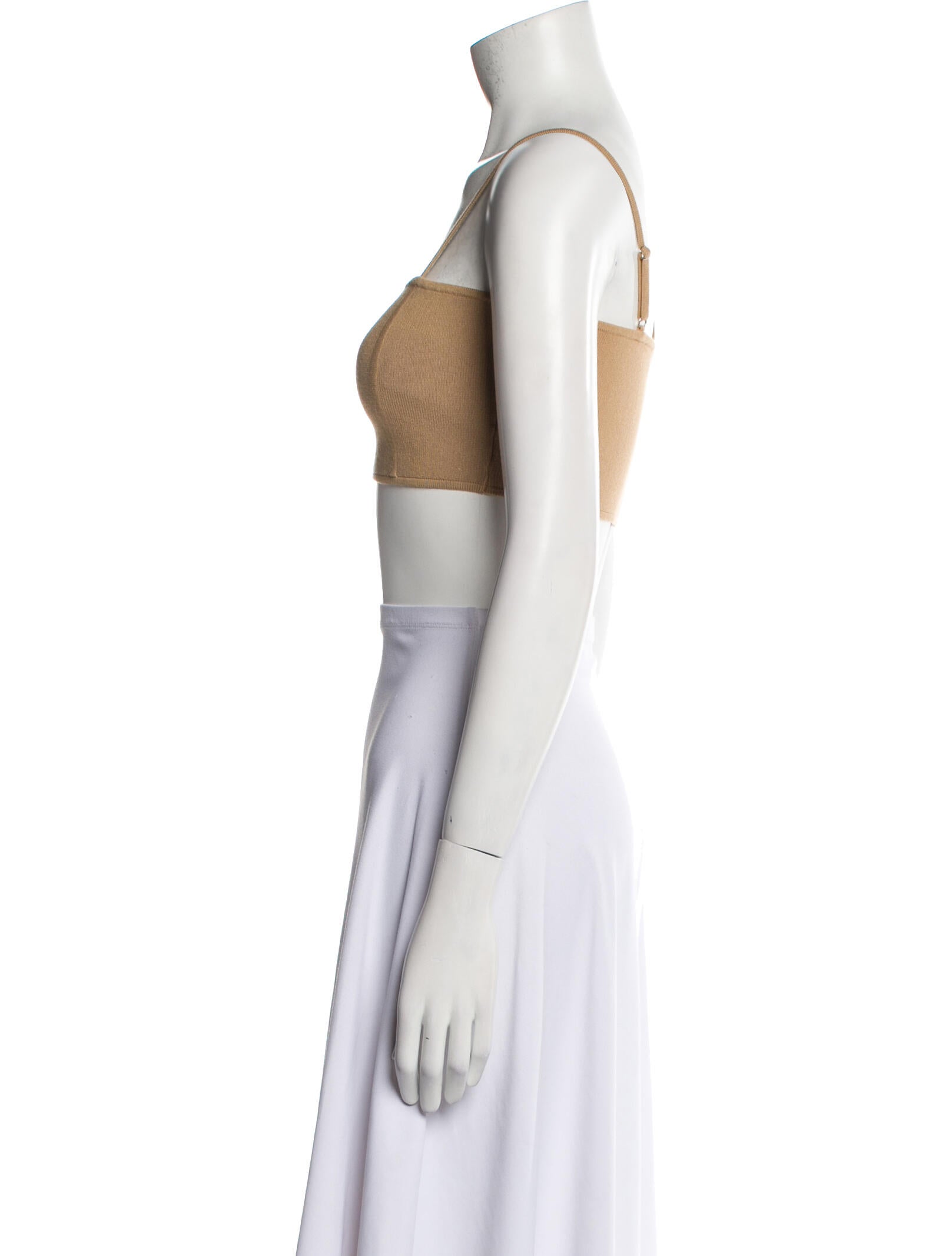 A.L.C. Square Neckline Sleeveless Crop Top